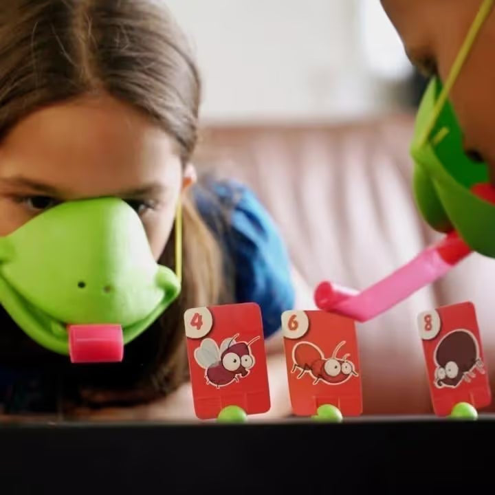 Chameleon Tongue Shooting Game