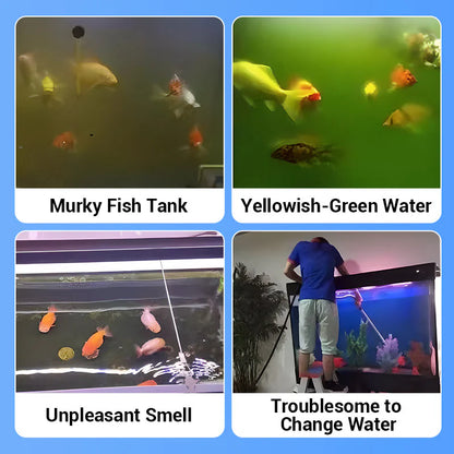 ♻️Powerful Aquarium Water Purification Tablet - 300gm🌿