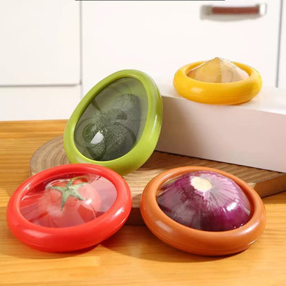 Fruit And Vegetable Anti-Oxidation Storage Box - Pack Of 4