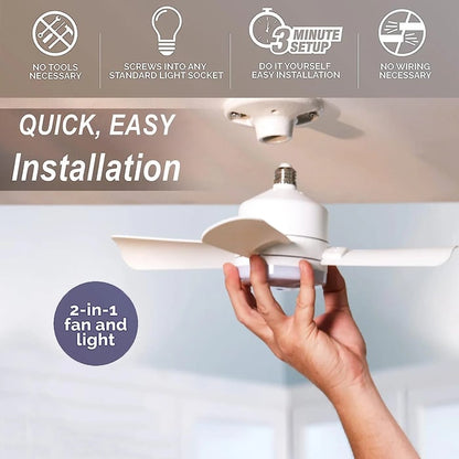 2 IN 1 FOLDING FAN
