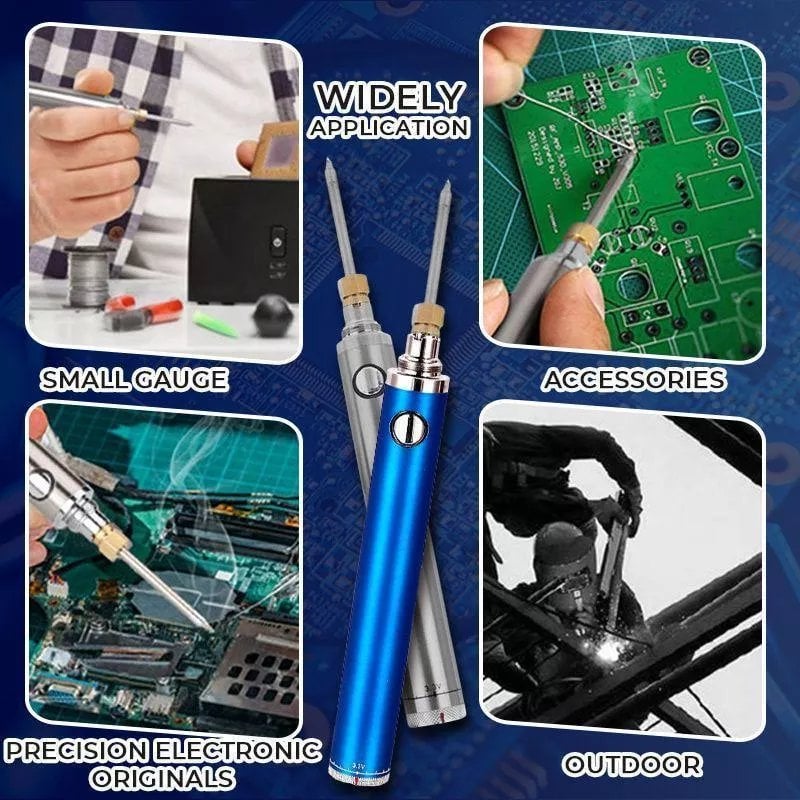 Mini wireless charging soldering tool