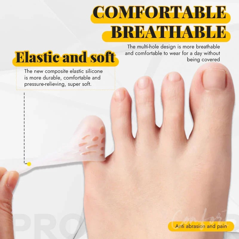 Silicone anti-friction toe protector - Pack Of 2