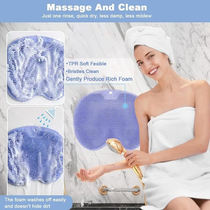 Multi-purpose Shower Foot & Back Scrub Massage Pad
