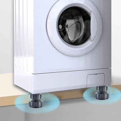 Height-Adjustable Washing Machine Stand - Pack Of 4