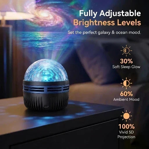 💖🎁SEAGRIL® 360° Smart Holographic Starry Sky Projector (HD Smart Dynamic 5D)