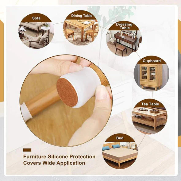 Chair Leg Protector Pack of 4