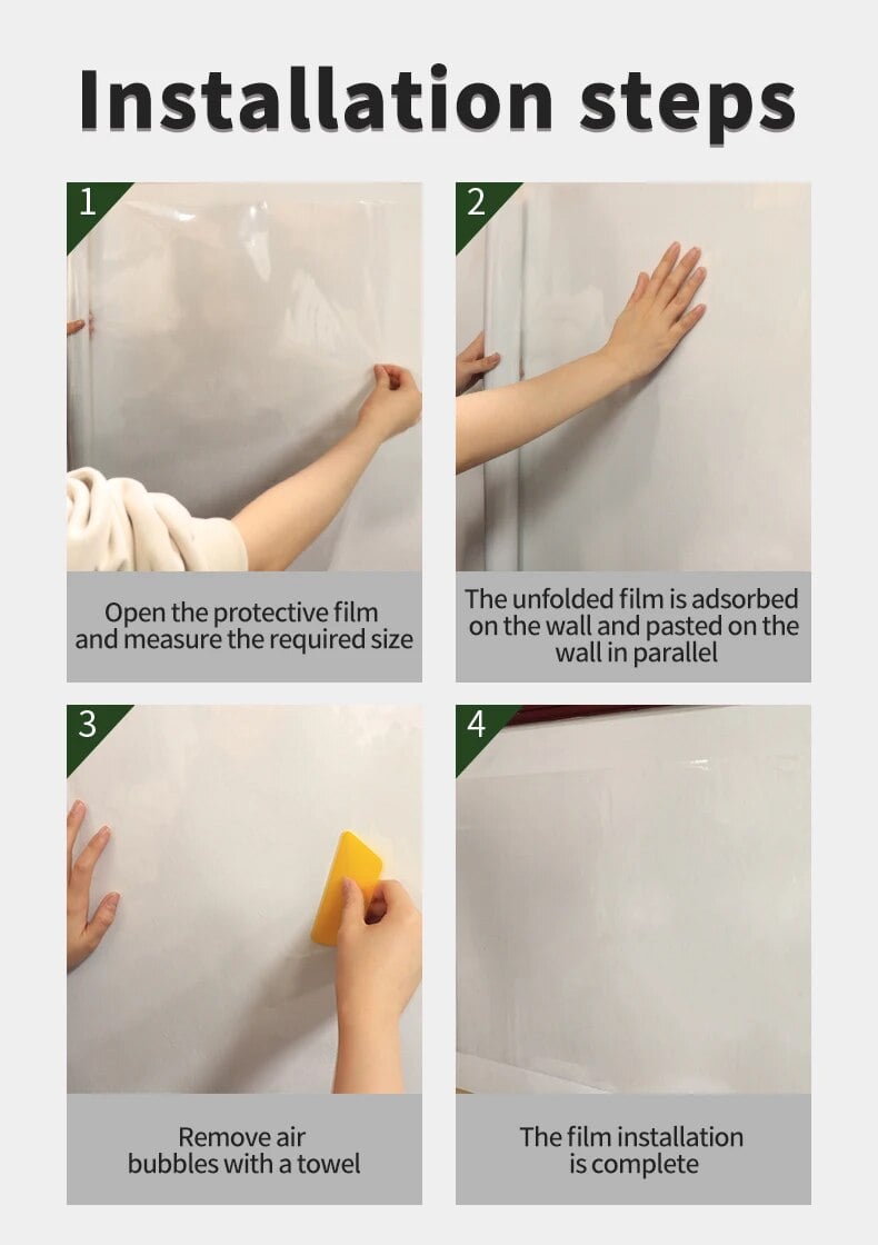 Electrostatic Absorption Wall Protective Film