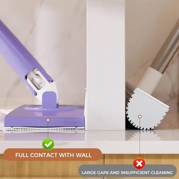 Easy-Clean Mini Mop With Auto Cloth Grip