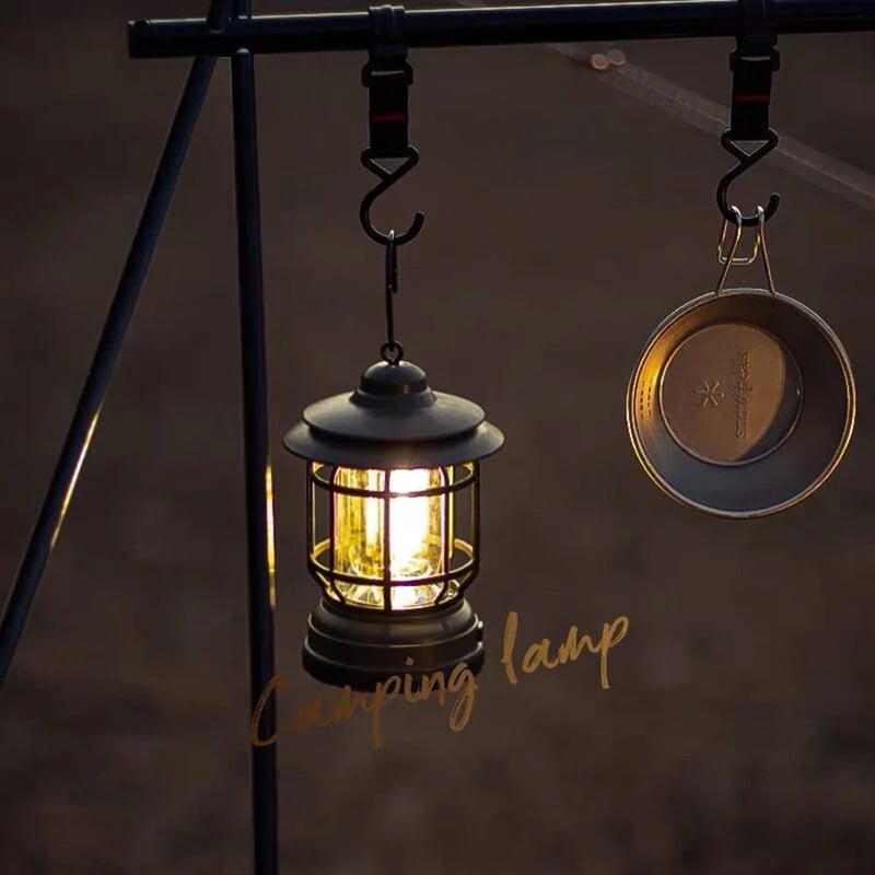 Portable Retro Camping Lamp