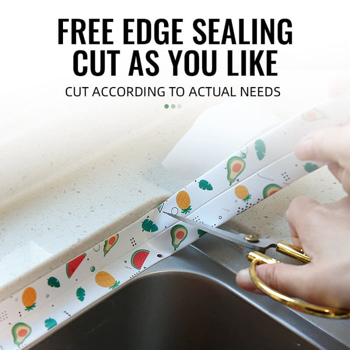 Magic Anti-Mold Peel & Stick Self Adhesive Caulk Tape Strip