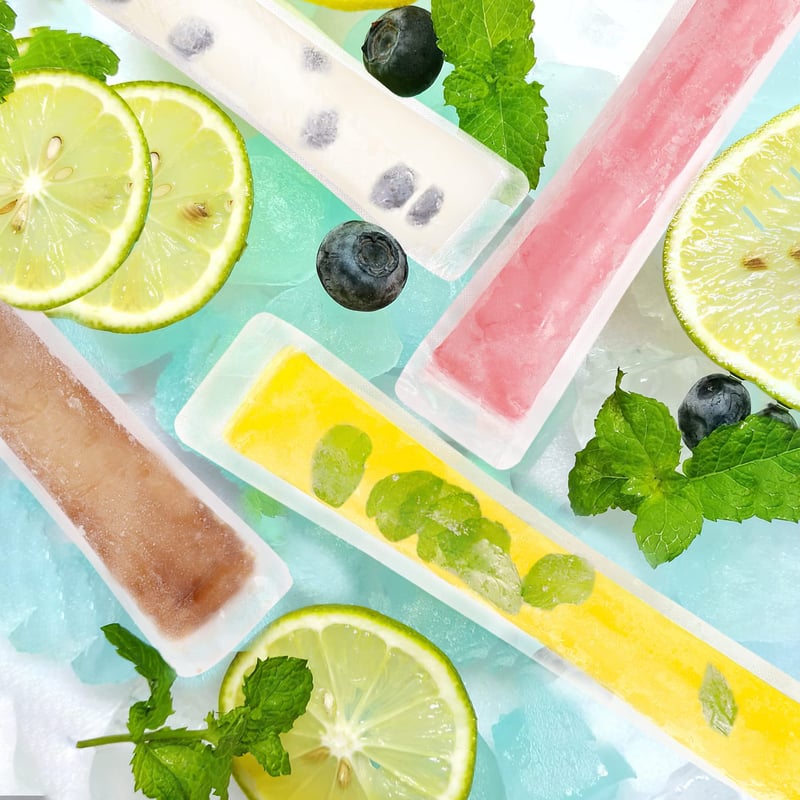Disposable Ice Popsicle Mold Bags - Pack Of 20