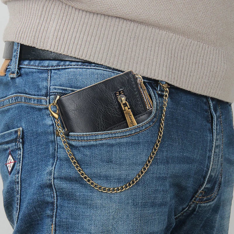 Men‘s RFID Wallet with Chain