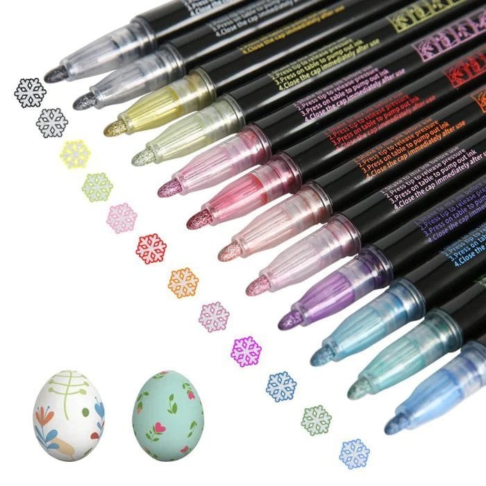Super Squiggles Outline Marker pen - 12 Colors