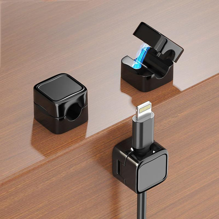 MagnaClip Magnetic Cable Organizer - Pack Of 6