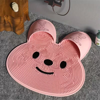 Flex scrub shower pad