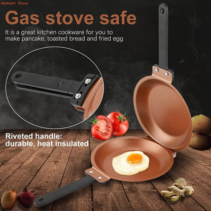 DOUBLE SIDED NON-STICK FRYING PAN