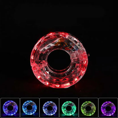 ✨ LED Cycling Wheel Hub Light for Night Riding