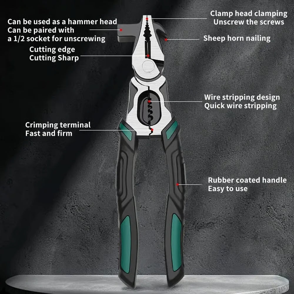 Carbon Steel Multi-Purpose Pliers