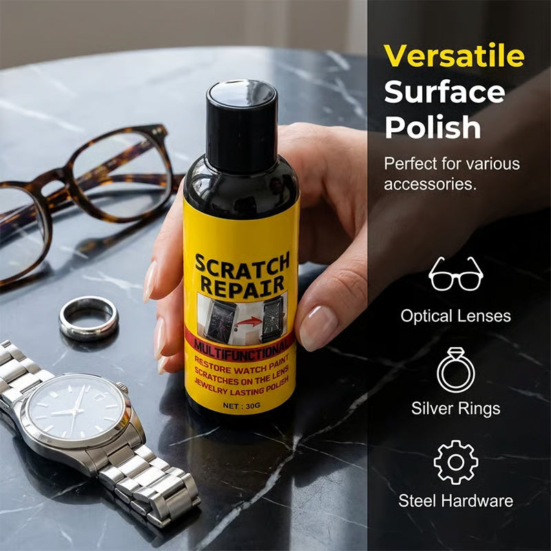 🔥 Multifunctional Scratch Repair Polish – Works on All Colors 🚗✨🛡️🎨