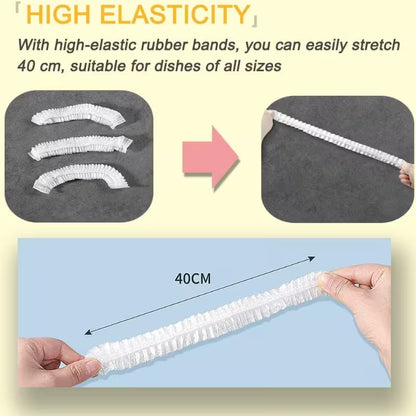 Thickened Transparent Dust Cover - Pack Of 20
