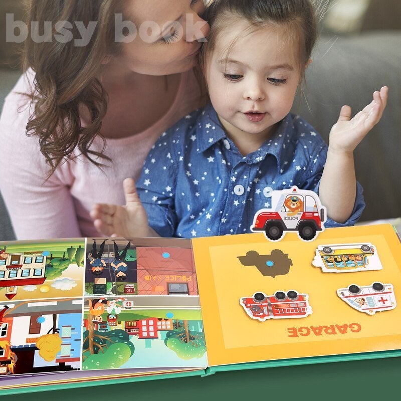 Montessori Busy Book For Kids