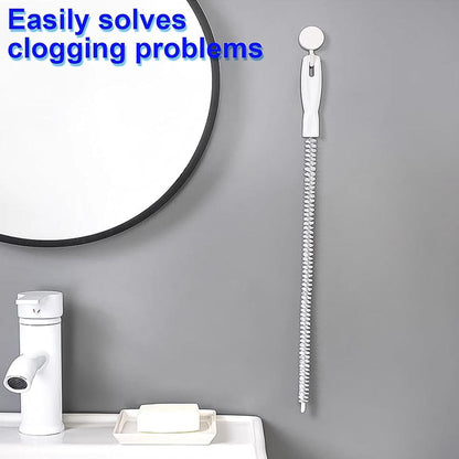 Flexible Sink Cleaning Brush Water Pipe Drain Dredge Tool (48 CM  1 Pcs)