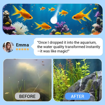 ♻️Powerful Aquarium Water Purification Tablet - 300gm🌿
