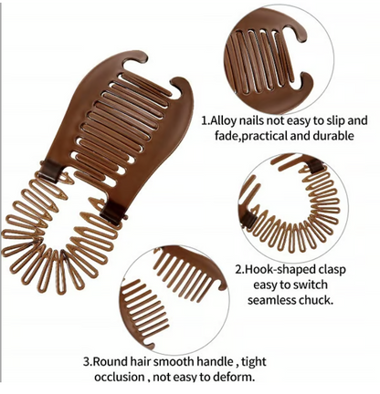 Flexible Interlocking Banana Clips - Pack Of 2