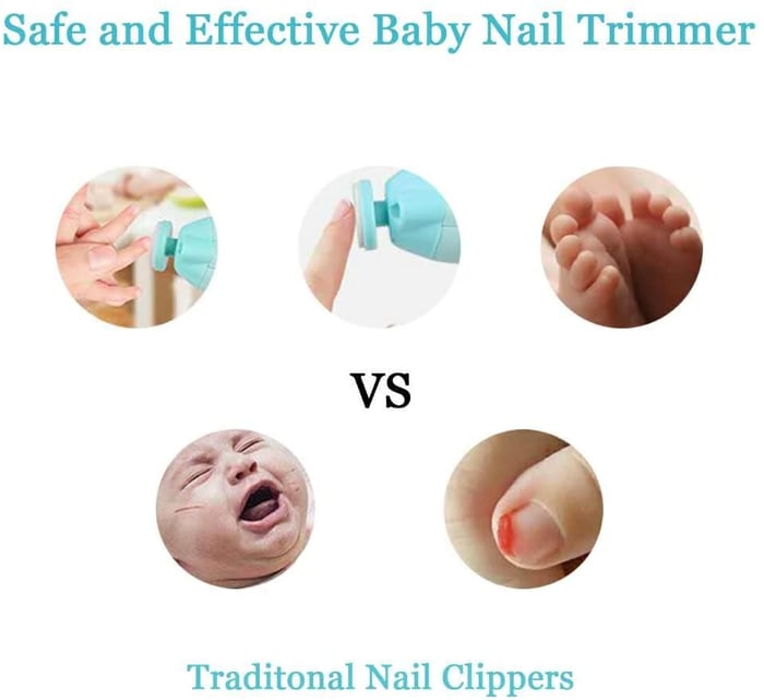 Premium LED Baby Nail Trimmer Set