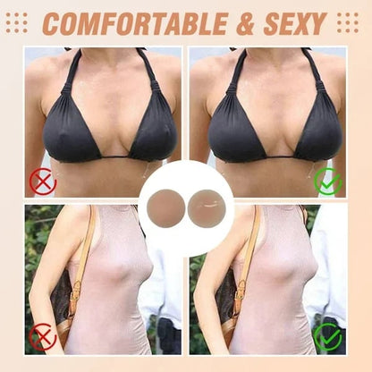 Go Braless! Seamless Nipple Cover