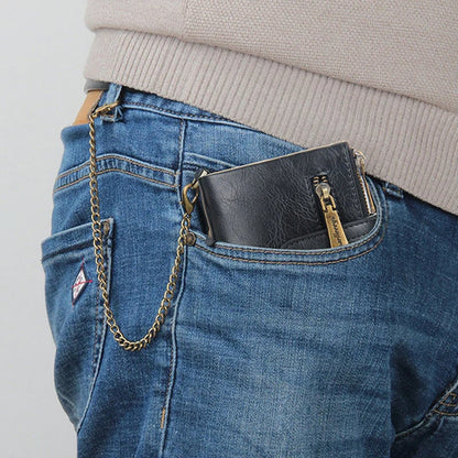 Men‘s RFID Wallet with Chain