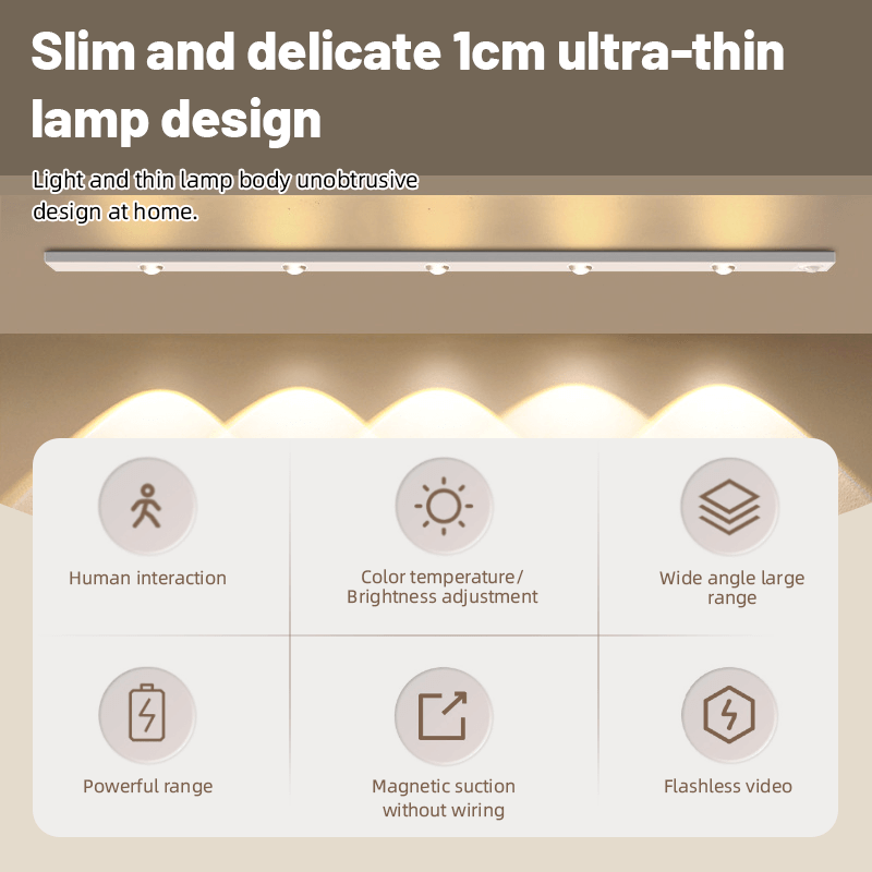 LED Motion Sensor Cabinet Light