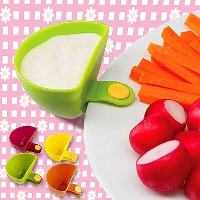 Dip Clip Bowl Plate Holder