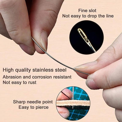 Self Threading Needle