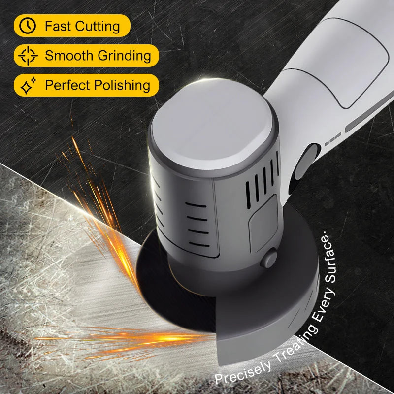 12V Mini Angle Grinder with Cutting Disc
