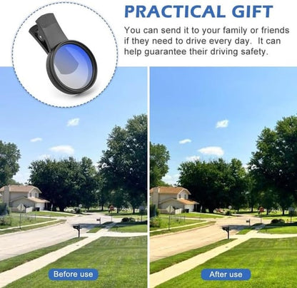 52mm Clip-0n CPL Phone CameraLens Filter Kit
