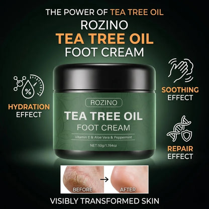 Soothing Foot Cream With Aloe Vera And Tea Tree (Pack of 2)