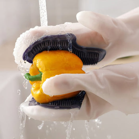 Multipurpose Silicone Cleaning Gloves