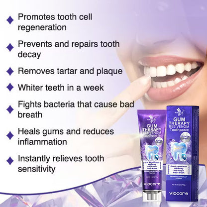 Rolimey® VioCore Bee Venom Dental Treatment Toothpaste (IMPORTED)