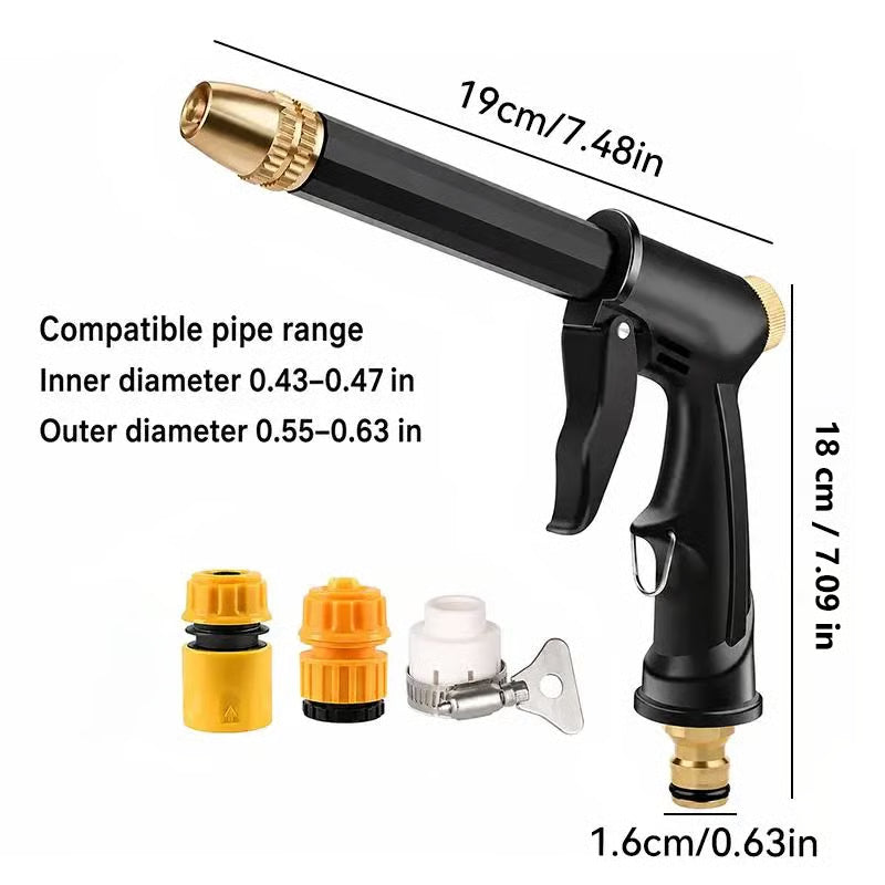 Adjustable Water Sprayer for Car Washing, Gardening & Pet Cleaning