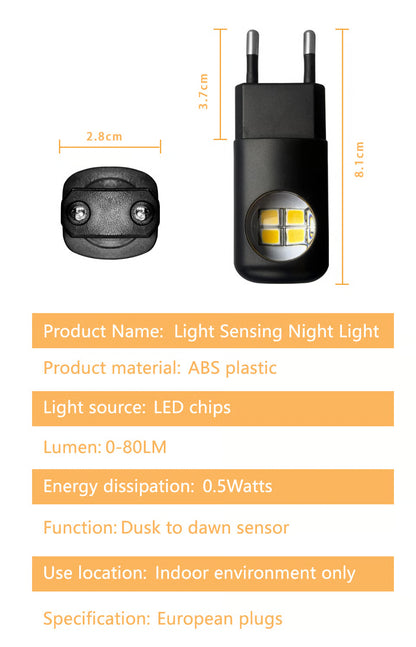 LED Wall Socket Night Light