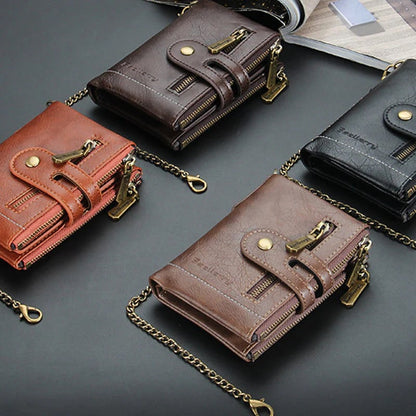 Men‘s RFID Wallet with Chain