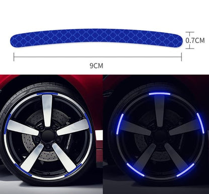 Tire Reflective Warning Stickers
