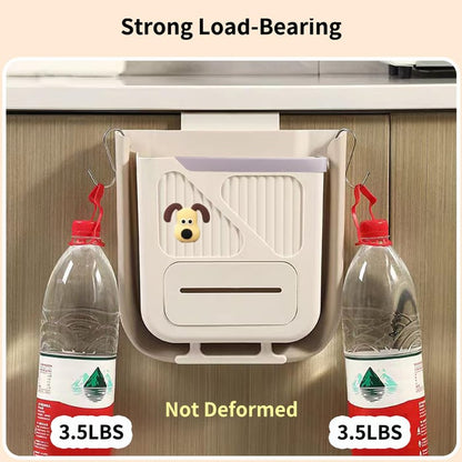 Hanging Trash Can for Kitchen Cabinet Door