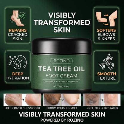 Soothing Foot Cream With Aloe Vera And Tea Tree (Pack of 2)