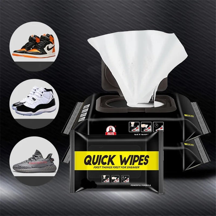 Instant Sneaker Cleaning Wipes - 30 WIPES