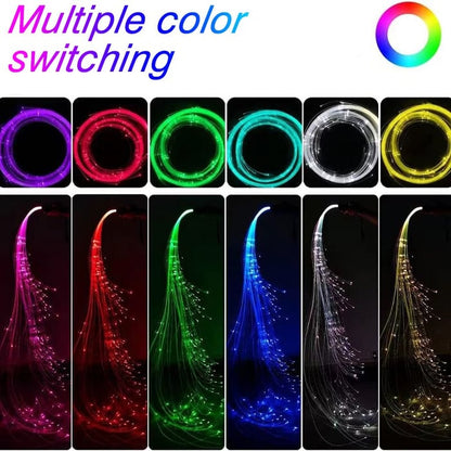 LED rechargeable light whip