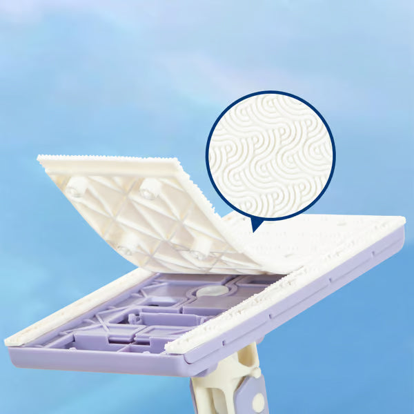 Easy-Clean Mini Mop With Auto Cloth Grip