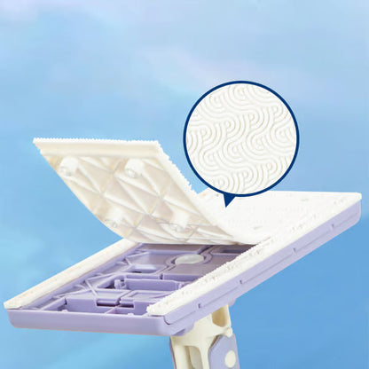 Easy-Clean Mini Mop With Auto Cloth Grip