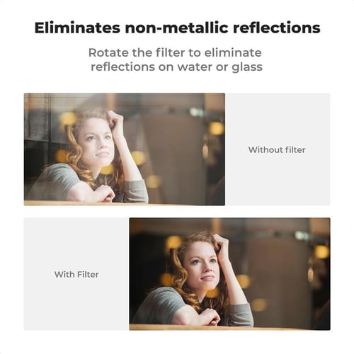 52mm Clip-0n CPL Phone CameraLens Filter Kit